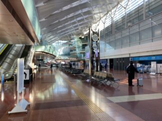 緊急事態宣言時の羽田空港
